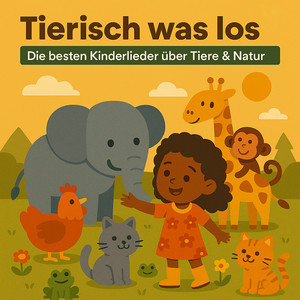 Cover der Playlist Tierlieder für Kinder